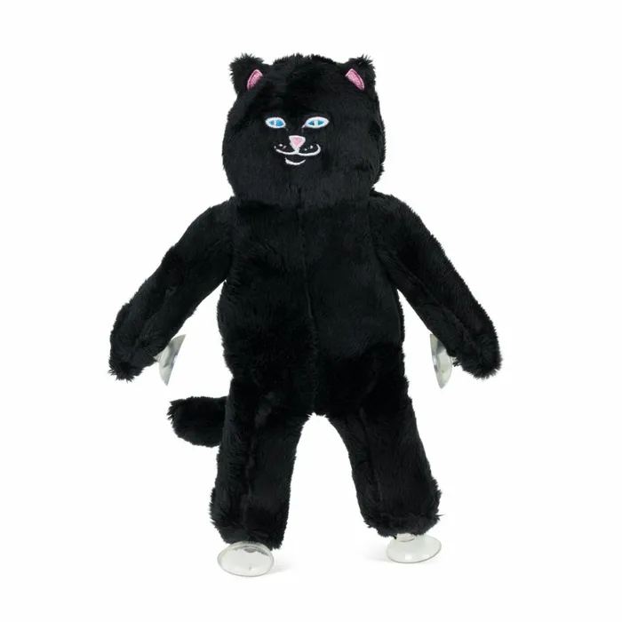Ripndip Jerm Window Plush Suction Cup Plush Doll Black Car Accessories