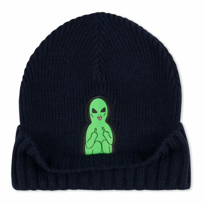 Ripndip Lord Alien Beanie Navy Beanies