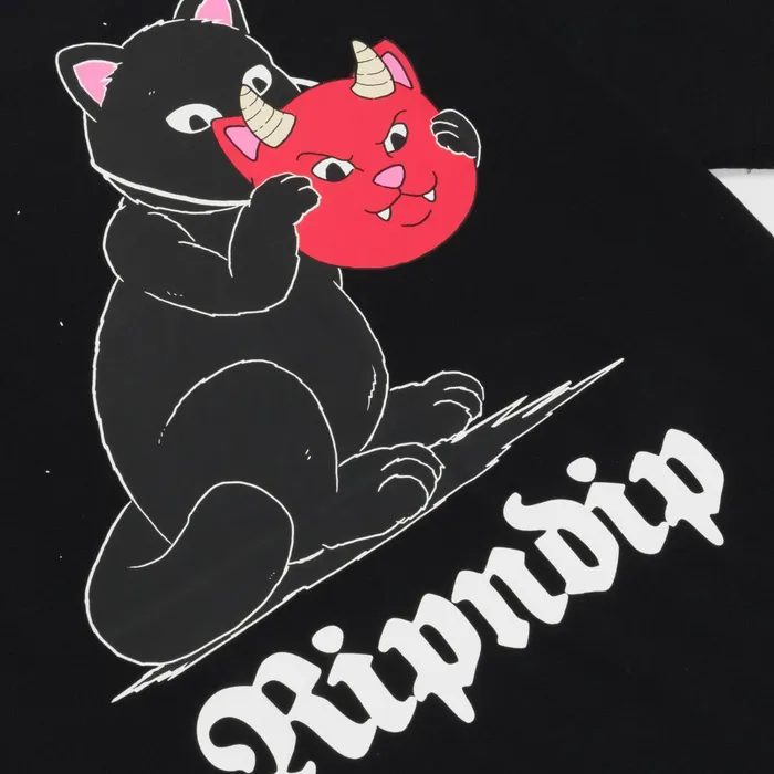 Ripndip Masked Jerm Tee Black Short Sleeve Tees Ripndip Masked Jerm Tee Black Short Sleeve Tees