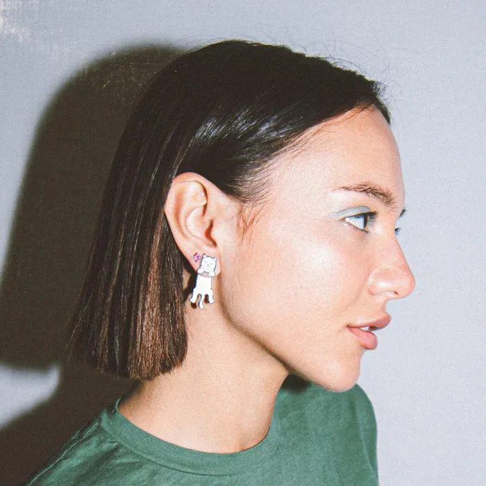 Ripndip Naughty Nerm Earring Set White Accessories