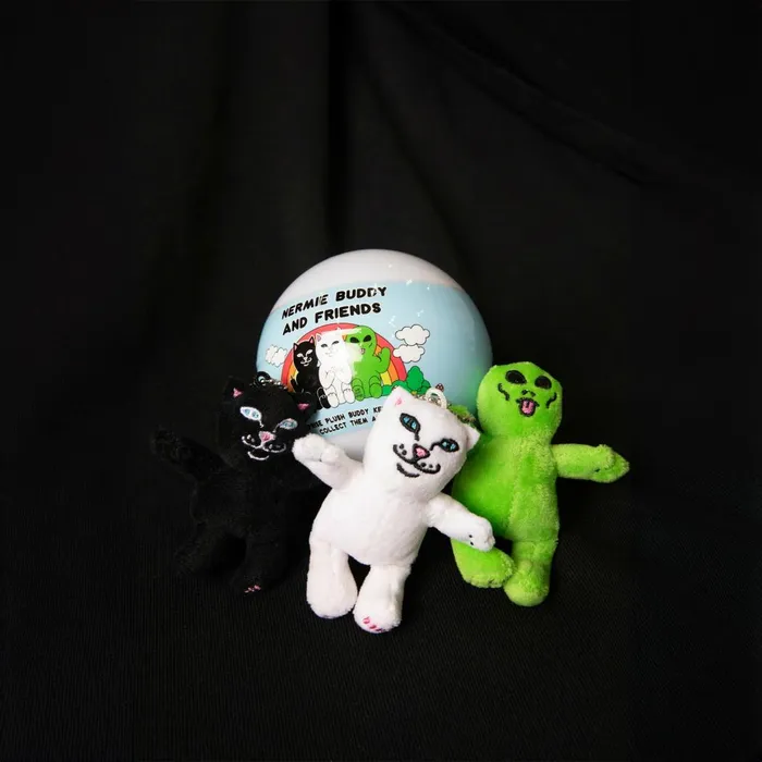 Ripndip Nermie Buddy And Friends Plush Keychains Multi Plush Dolls Ripndip Nermie Buddy And Friends Plush Keychains Multi Plush Dolls