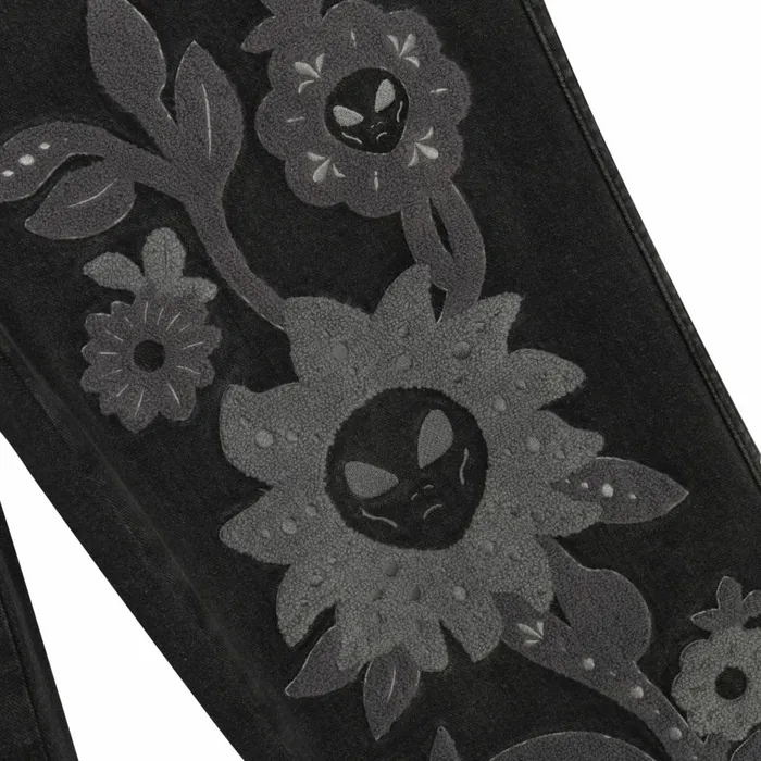 Ripndip Space Garden Pants Black Vintage Wash Pants