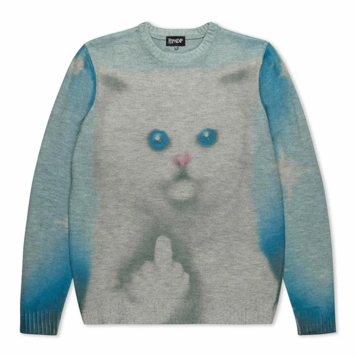 Ripndip Sprinkles Knit Sweater BlackBlue Knits Sweaters