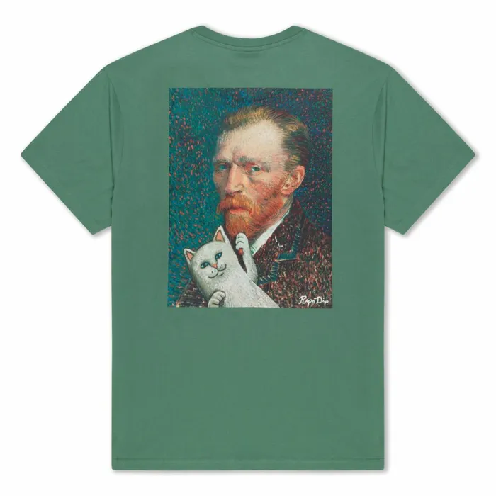 Ripndip Van Nermal Tee Olive Short Sleeve Tees