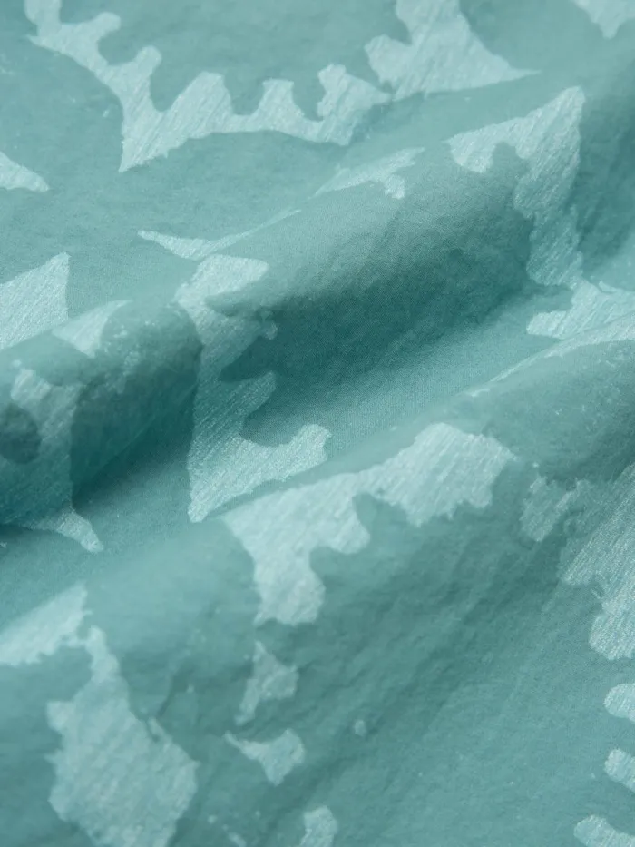 Road Shirt In Sea Blue Sun Print Men Universal Works Shirts
