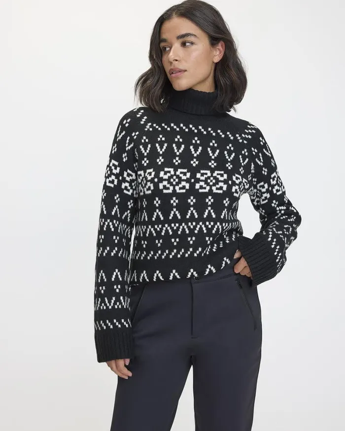 RWandCO Activewear LongSleeve Turtleneck Sweater 8211 Hyba 124 Regular 124 Reitmans Black 8211 Women RWandCO Activewear LongSleeve Turtleneck Sweater 8211 Hyba 124 Regular 124 Reitmans Black 8211 Women