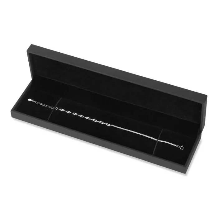 RWandCO Bracelets and Rings Club Rochelier 5A Cubic Zirconia Bracelet With Links Silver 8211 Women