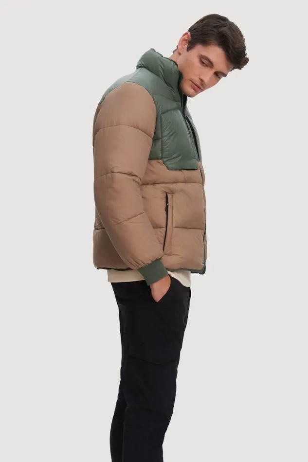 RWandCO Coats and Jackets Noize 8211 Atlas Short Puffer Mossbutternut 8211 Men RWandCO Coats and Jackets Noize 8211 Atlas Short Puffer Mossbutternut 8211 Men