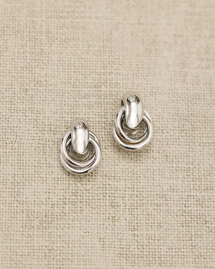 RWandCO Earrings Statement Earrings Silver 8211 Women
