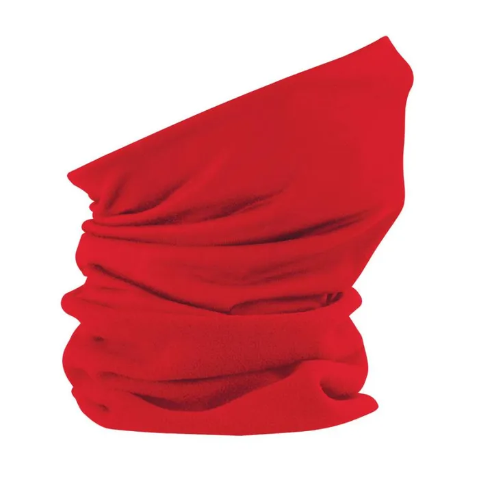 RWandCO Hats Gloves and Scarves Beechfield 8211 Morf SupaFleece Neck Warmer Medium Red 8211 Men