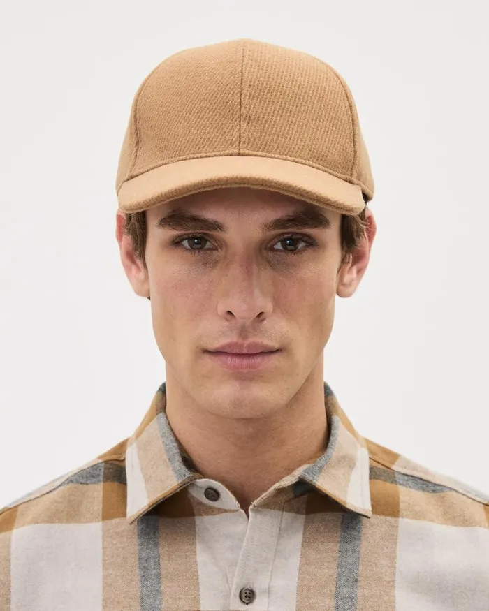 RWandCO Hats Gloves and Scarves Felt Cap Camel 8211 Men