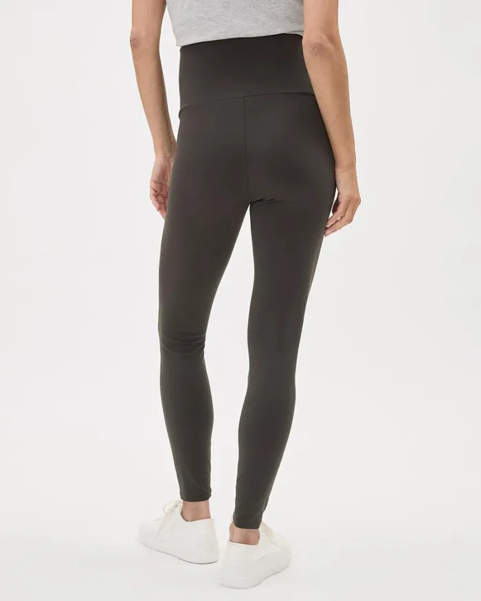 RWandCO Loungewear and Sleepwear The Everyday Legging 8211 Thyme Maternity Raven 8211 Women