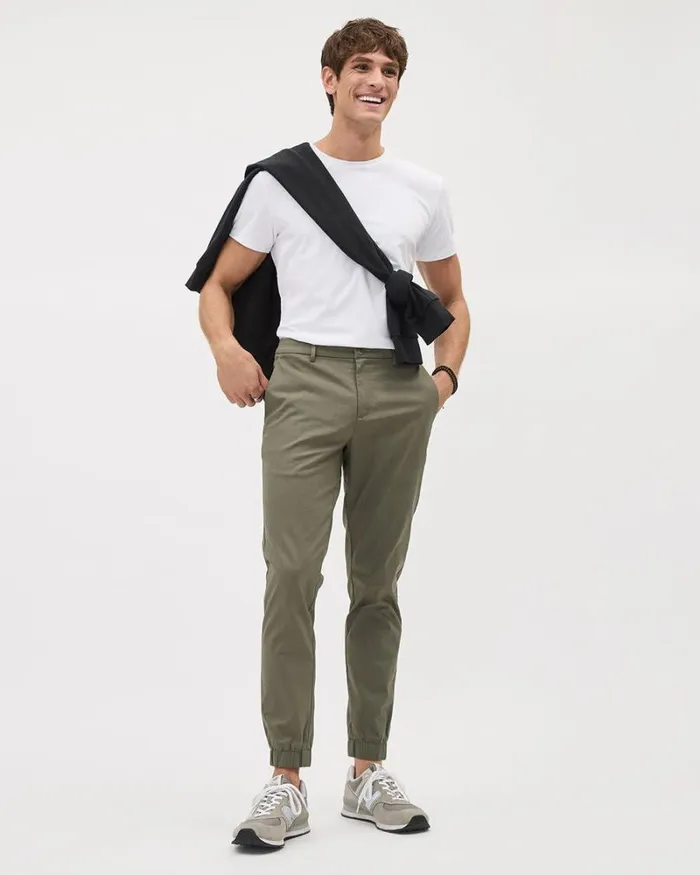 RWandCO Pants Commuter Jogger Light Khaki 8211 Men