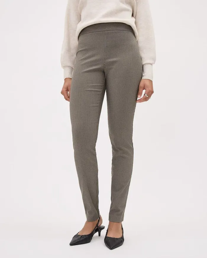 RWandCO Pants Houndstooth Twill Long City Legging Pant Mini Houndstooth 8211 Women