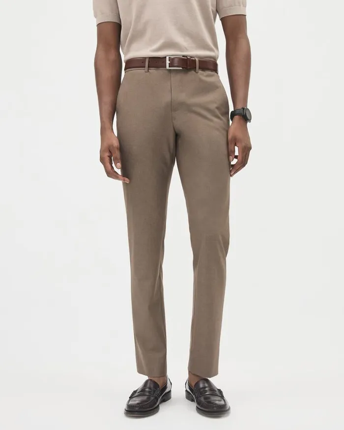 RWandCO Pants Solid SlimFit City Pant Brown 8211 Men RWandCO Pants Solid SlimFit City Pant Brown 8211 Men