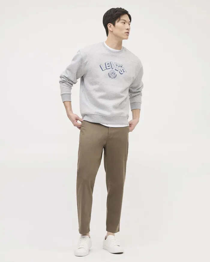 RWandCO Pants TaperedLeg Chino Pant Chocolate Chip 8211 Men