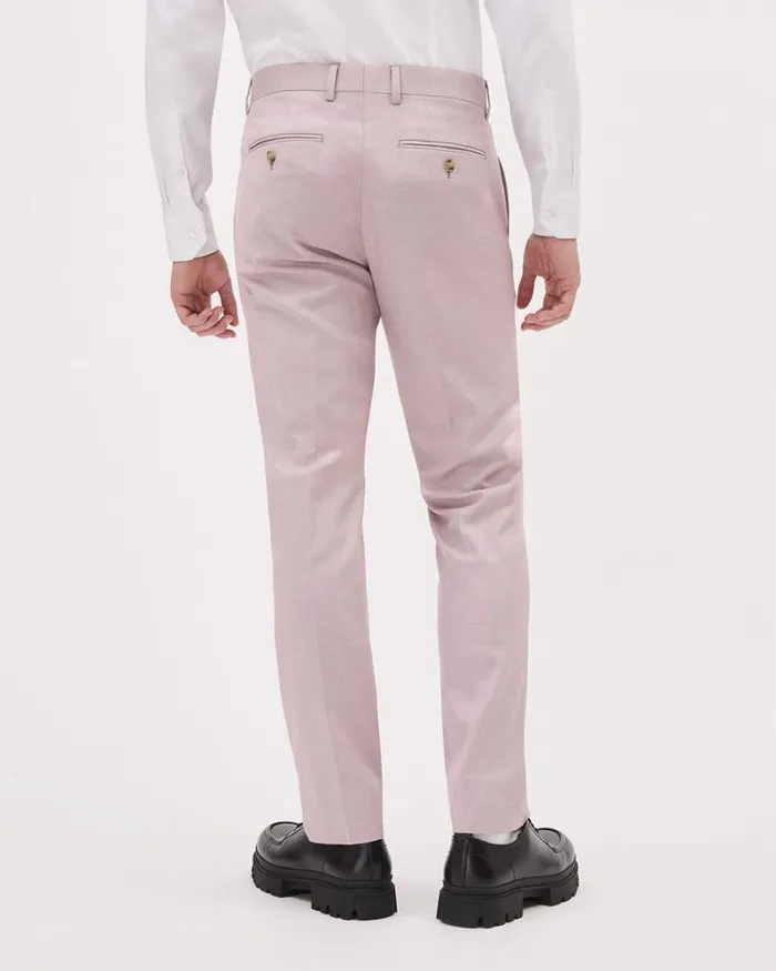 RWandCO Suit Pants SlimFit Lilac Suit Pant Nirvana 8211 Men