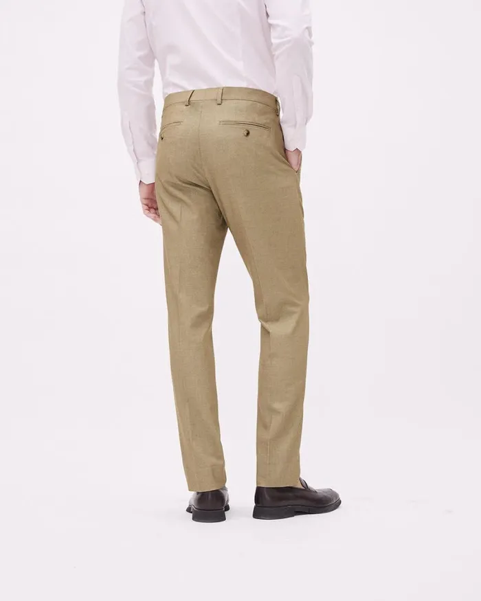 RWandCO Suit Pants SlimFit Tech Suit Pant Camel 8211 Men RWandCO Suit Pants SlimFit Tech Suit Pant Camel 8211 Men