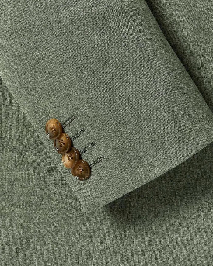 RWandCO Suits SlimFit Green Suit Blazer Green Basil 8211 Men RWandCO Suits SlimFit Green Suit Blazer Green Basil 8211 Men