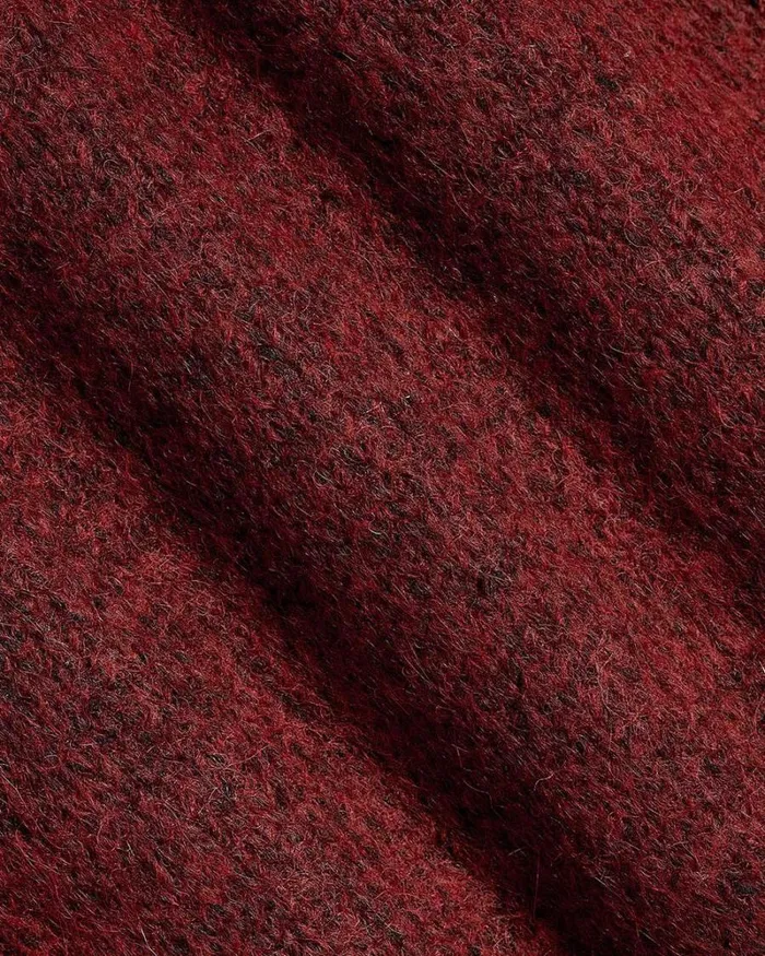 RWandCO Sweaters and Cardigans Chunky Turtleneck Sweater With Fair Isle Pattern Winery Multi 8211 Women RWandCO Sweaters and Cardigans Chunky Turtleneck Sweater With Fair Isle Pattern Winery Multi 8211 Women