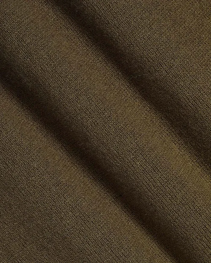 RWandCO Sweaters and Cardigans LongSleeve Cotton Sweater Polo With Johnny Collar Palmer Green 8211 Men