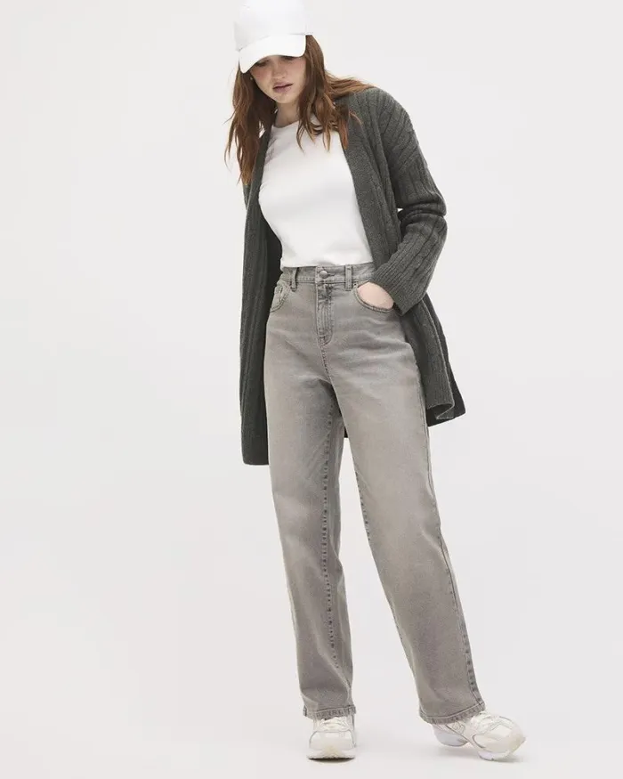 RWandCO Sweaters and Cardigans LongSleeve Spongy Open Cardigan Black Coffee Mix 8211 Women