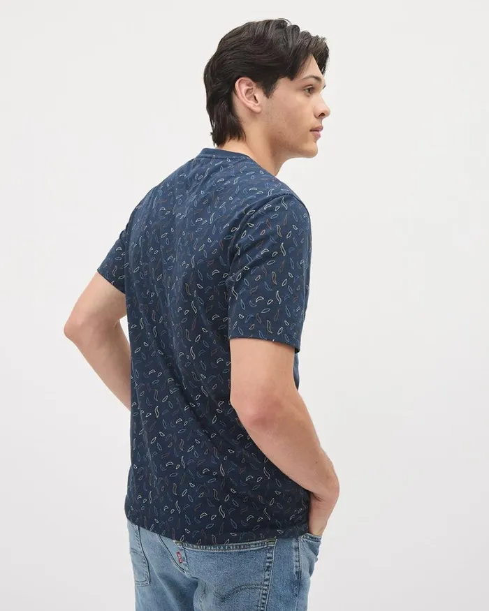 RWandCO TShirts ShortSleeve CrewNeck Tee With Pocket Navy Blazer 8211 Men RWandCO TShirts ShortSleeve CrewNeck Tee With Pocket Navy Blazer 8211 Men