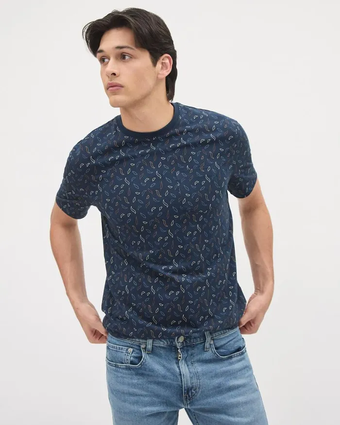 RWandCO TShirts ShortSleeve CrewNeck Tee With Pocket Navy Blazer 8211 Men RWandCO TShirts ShortSleeve CrewNeck Tee With Pocket Navy Blazer 8211 Men