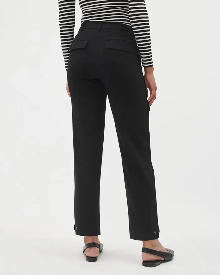 RWandCO Tapered Leg MidRise TaperedLeg Flowy Cargo Pant Black 8211 Women RWandCO Tapered Leg MidRise TaperedLeg Flowy Cargo Pant Black 8211 Women