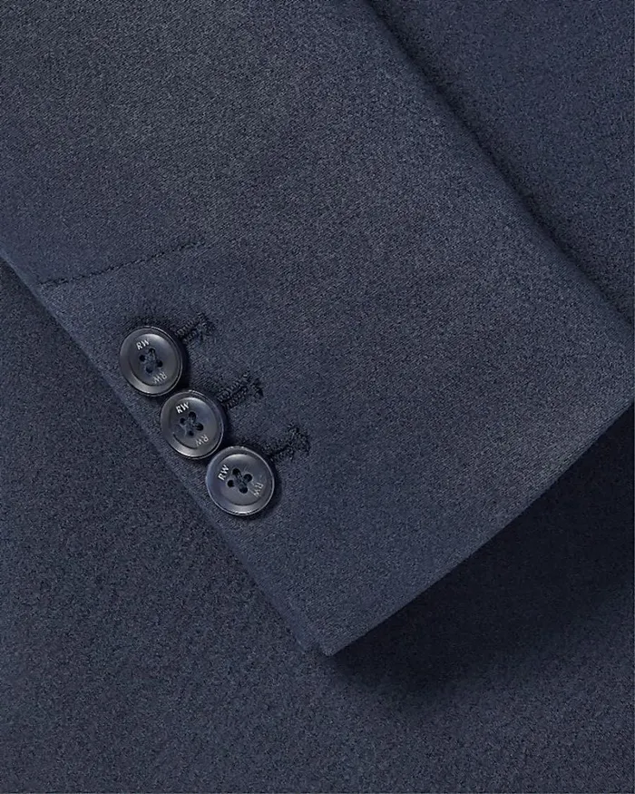RWandCO The Limitless Suit Limitless OneButton Fitted Blazer Night Sky 8211 Women