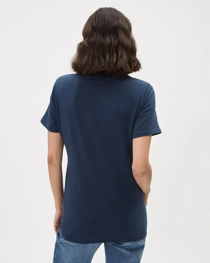 RWandCO Tops The Perfect CrewNeck TShirt 8211 Thyme Maternity Spellbound 8211 Women