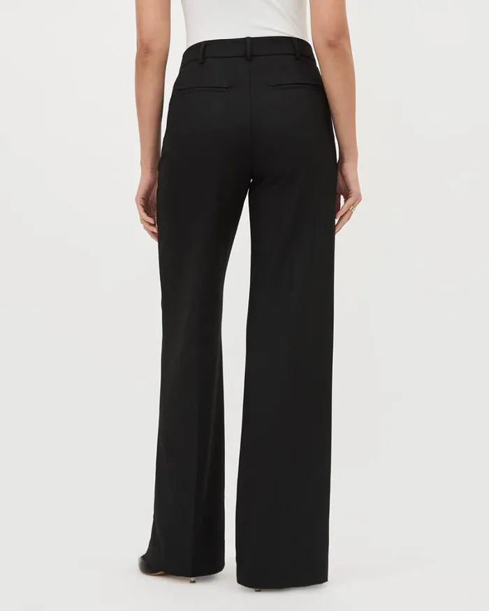 RWandCO Wide Leg Black WideLeg HighRise WoolBlend Pant Black 8211 Women RWandCO Wide Leg Black WideLeg HighRise WoolBlend Pant Black 8211 Women