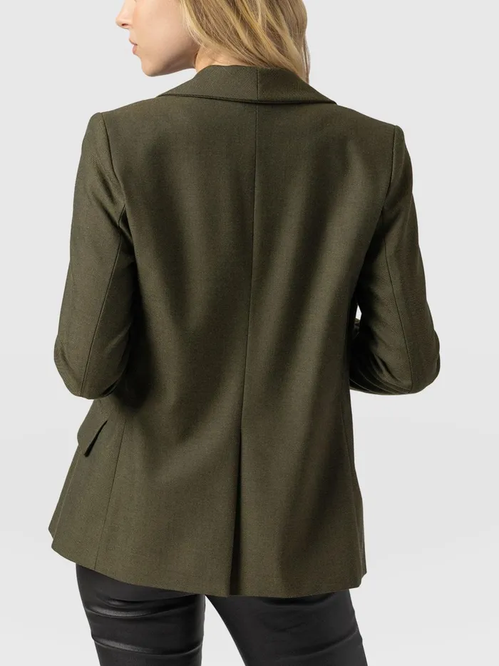 Saint And Sofia Blazers Women Argent Blazer 8211 Khaki Khaki