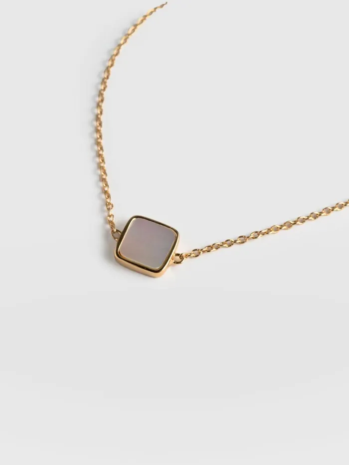 Saint And Sofia Bracelets Women Iridescence Square Bracelet 8211 Gold Gold