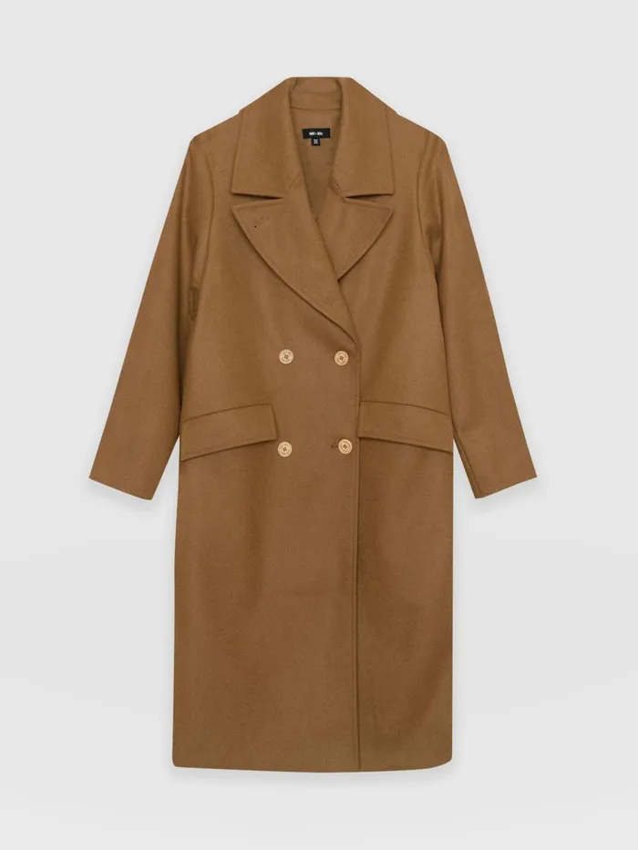 Saint And Sofia Coats and Jackets Women Halcyon Coat 8211 Camel Camel