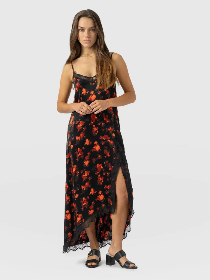 Saint And Sofia Dresses Women Harper Lace Cami Dress 8211 Red Aurora Red Aurora Saint And Sofia Dresses Women Harper Lace Cami Dress 8211 Red Aurora Red Aurora