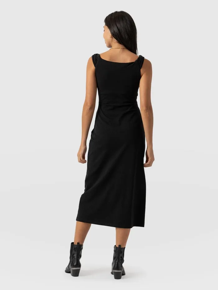 Saint And Sofia Dresses Women Kelsea Midaxi Dress 8211 Black Black
