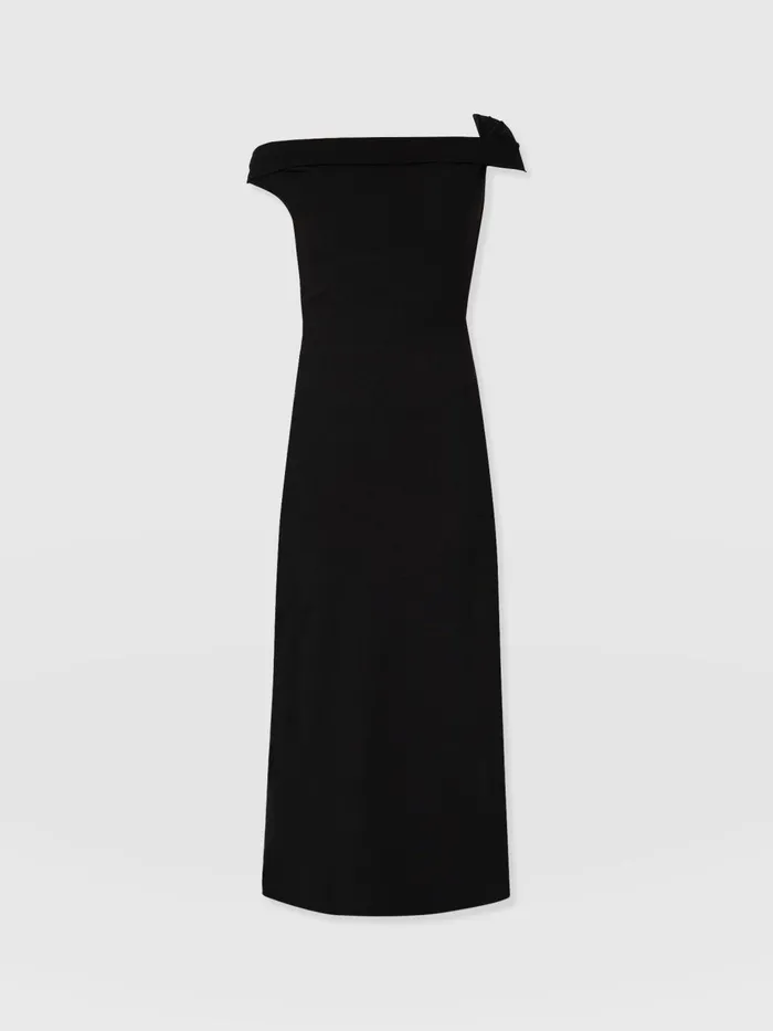 Saint And Sofia Dresses Women Kelsea Midaxi Dress 8211 Black Black