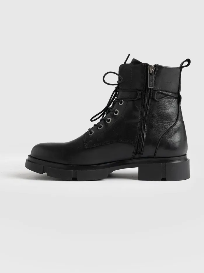 Saint And Sofia Leather Women Noho Boot 8211 Black Black