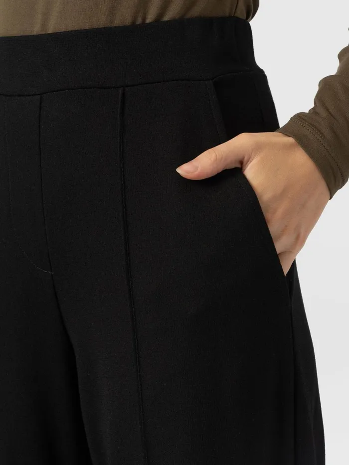 Saint And Sofia Pants Women Keller Wide Leg Pant 8211 Black Black