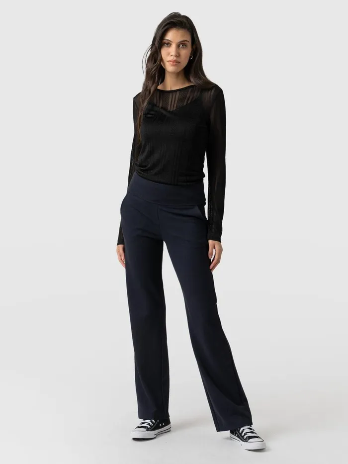 Saint And Sofia Pants Women Runway Pant 8211 Navy Navy