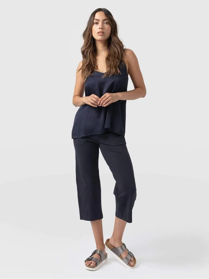 Saint And Sofia Shorts Women City Culotte 8211 Navy Navy