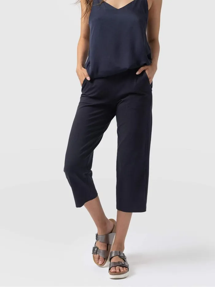 Saint And Sofia Shorts Women City Culotte 8211 Navy Navy