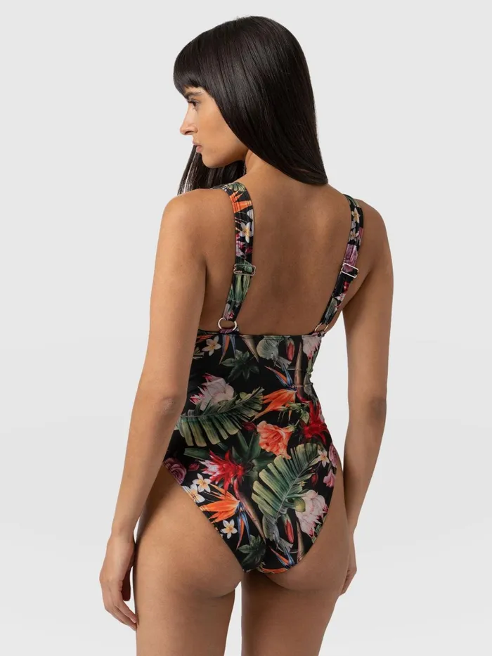 Saint And Sofia Swimwear Women Levana Swimsuit 8211 Tropics Tropics