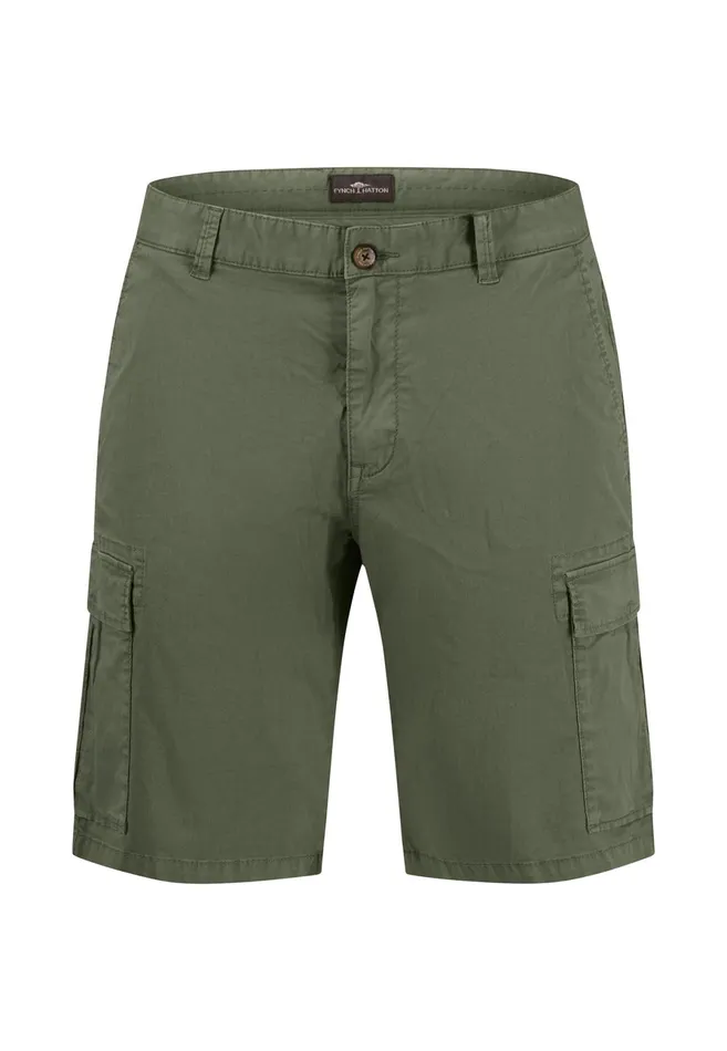 Sale Men FYNCHHATTON Cargo Shorts Made Of Cotton Crystal Bluedusty Olivebeigedark Navy Sale Men FYNCHHATTON Cargo Shorts Made Of Cotton Crystal Bluedusty Olivebeigedark Navy