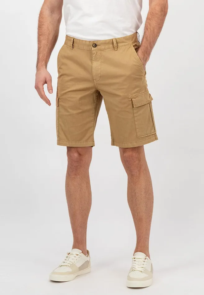 Sale Men FYNCHHATTON Cargo Shorts Made Of Cotton Crystal Bluedusty Olivebeigedark Navy Sale Men FYNCHHATTON Cargo Shorts Made Of Cotton Crystal Bluedusty Olivebeigedark Navy