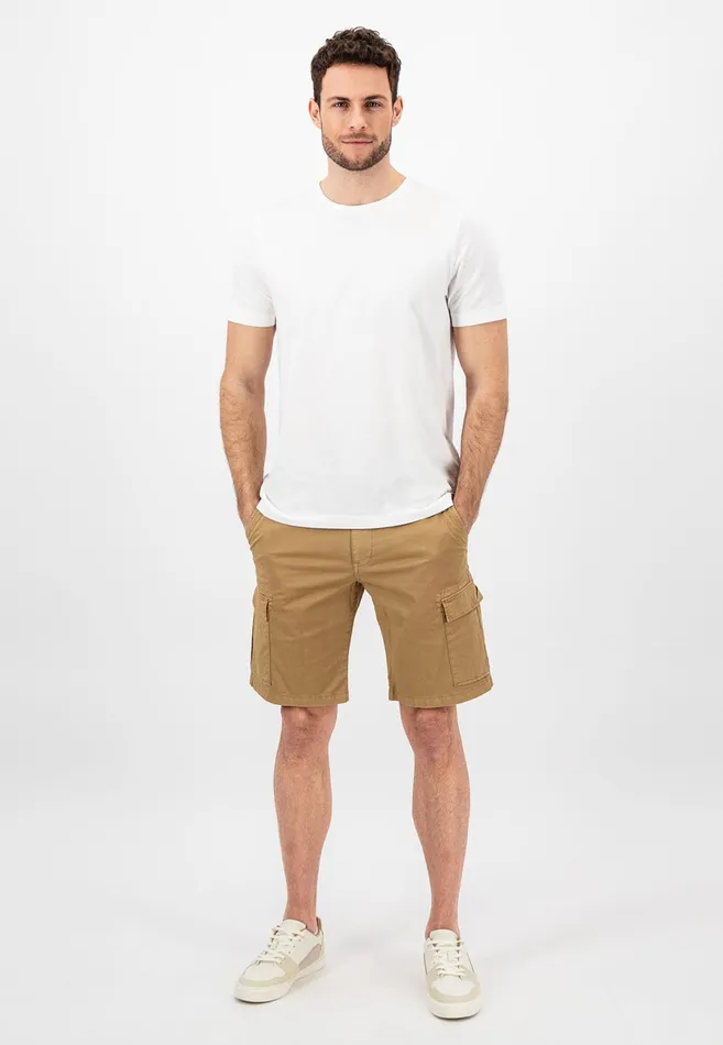 Sale Men FYNCHHATTON Cargo Shorts Made Of Cotton Crystal Bluedusty Olivebeigedark Navy Sale Men FYNCHHATTON Cargo Shorts Made Of Cotton Crystal Bluedusty Olivebeigedark Navy