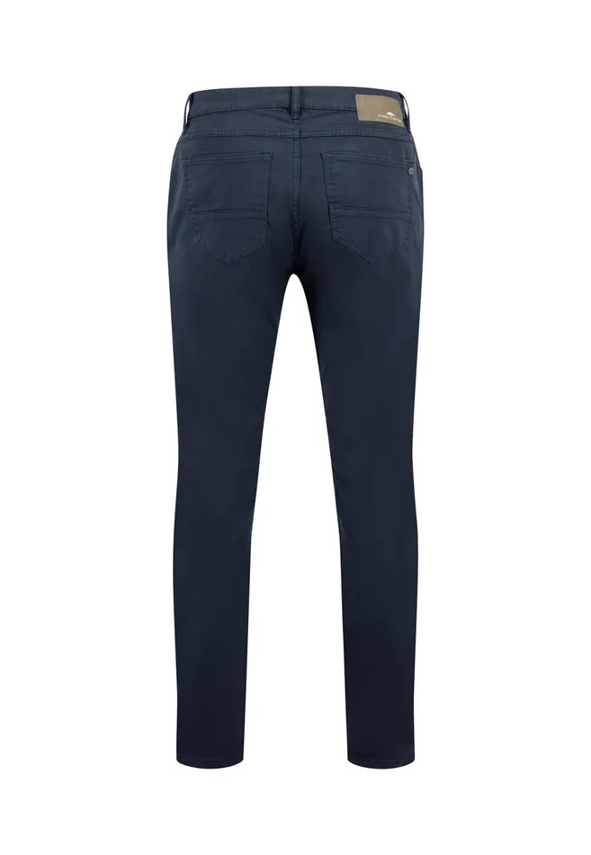 Sale Men FYNCHHATTON Comfortable Cotton Pants With Stretch Content Stonedark Navy