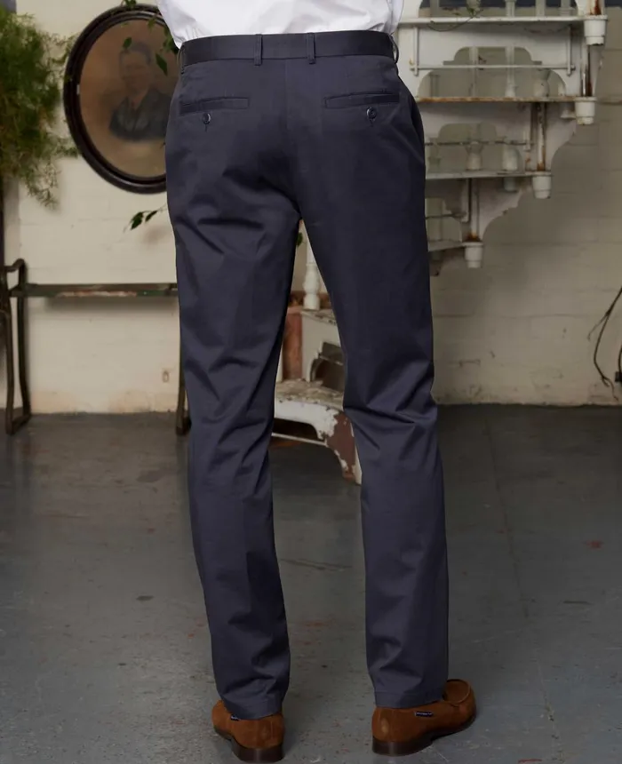 Savile Row Company Navy Stretch Cotton Classic Fit Flat Front Chinos Navy Men Chinos And Shorts Savile Row Company Navy Stretch Cotton Classic Fit Flat Front Chinos Navy Men Chinos And Shorts