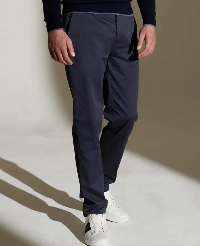 Savile Row Company Navy Stretch Cotton Classic Fit Flat Front Chinos Navy Men Chinos And Shorts Savile Row Company Navy Stretch Cotton Classic Fit Flat Front Chinos Navy Men Chinos And Shorts